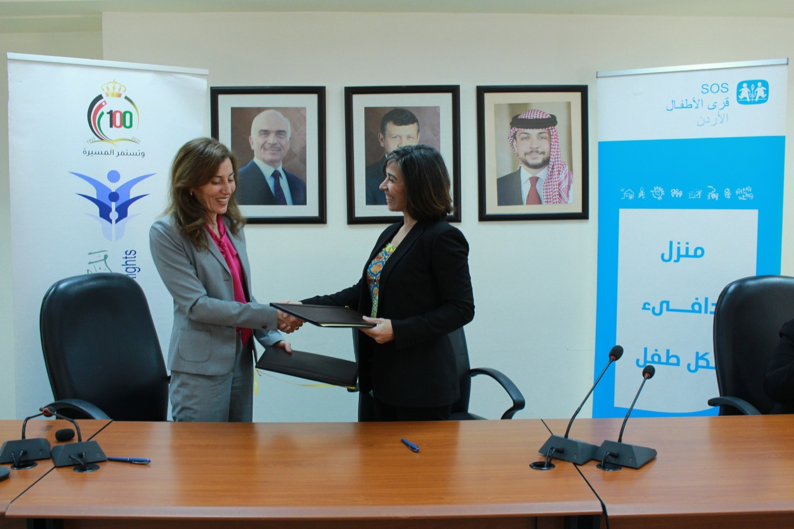 اتفاقية تعاون بين المركز الوطني لحقوق الإنسان وقرى الأطفال SOS