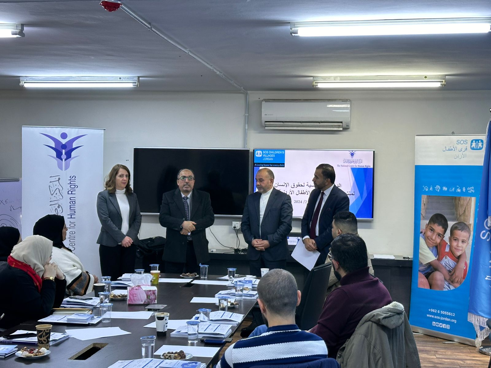 The National Center for Human Rights: Foundational Training Course for Service Providers and Caregivers in SOS Children's Villages Jordan.