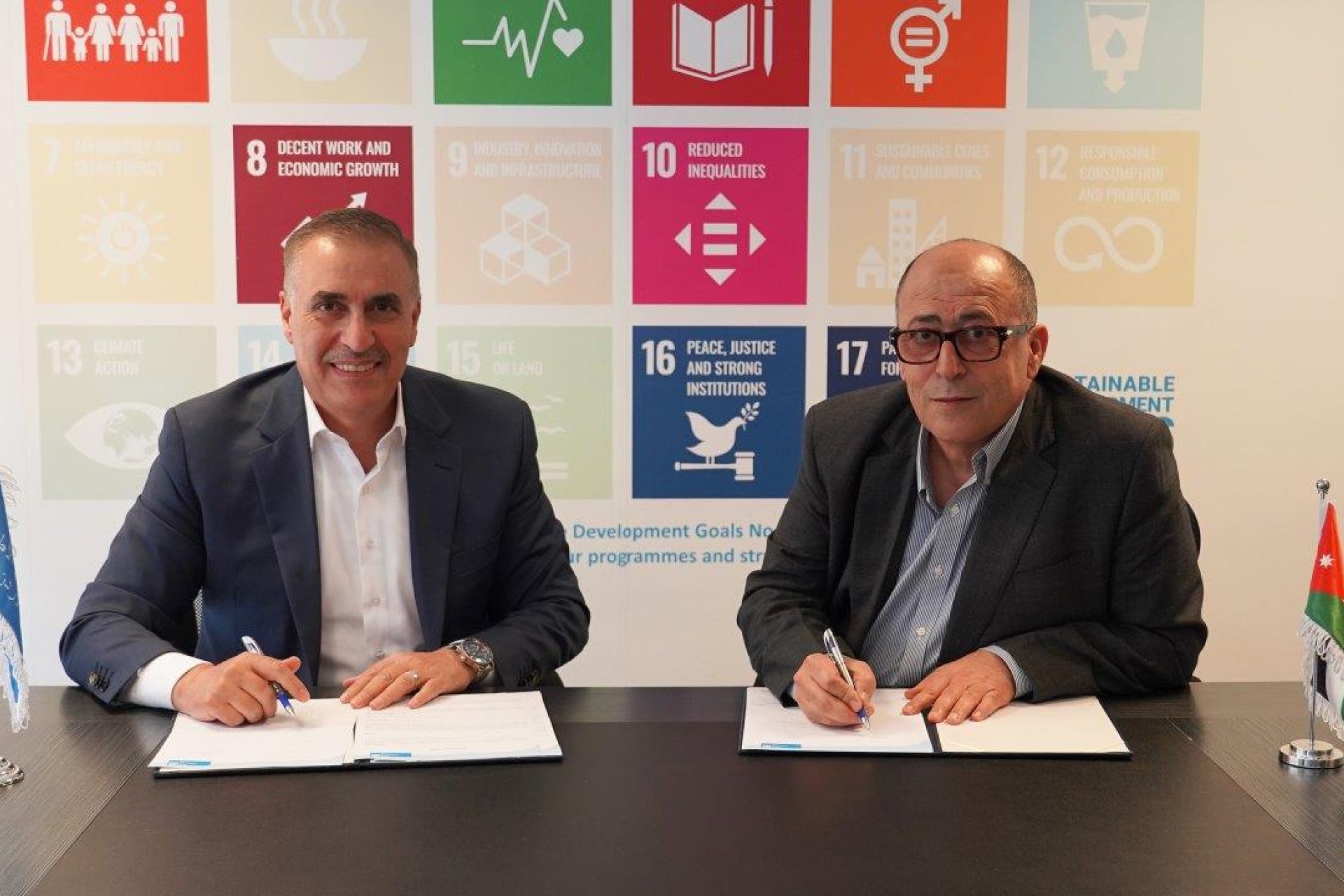 SOS Children's Villages and Haj Sharaf AlHayajneh Agreement 