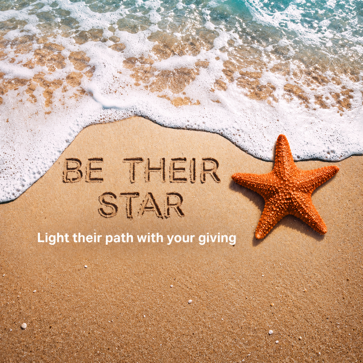 Be Their Star…  Light Their Path with Your Giving