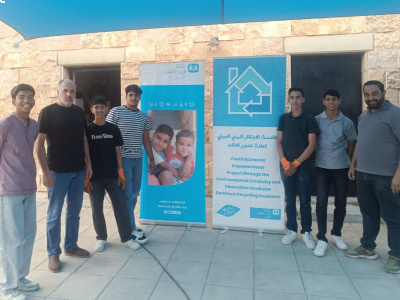 جمعية قرى الأطفال SOS الأردنية تطلق المرحلة العملية من مشروع حاضنة الابتكار البيئي لإعادة تدوير الأثاث في قرية الأطفال SOS إربد.