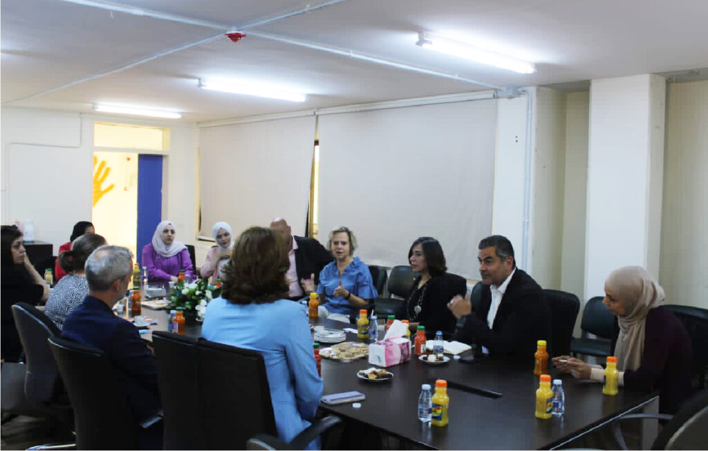 The Swedish embassy counsellor visits SOS Children's Village Amman, gets acquainted with its pioneering projects